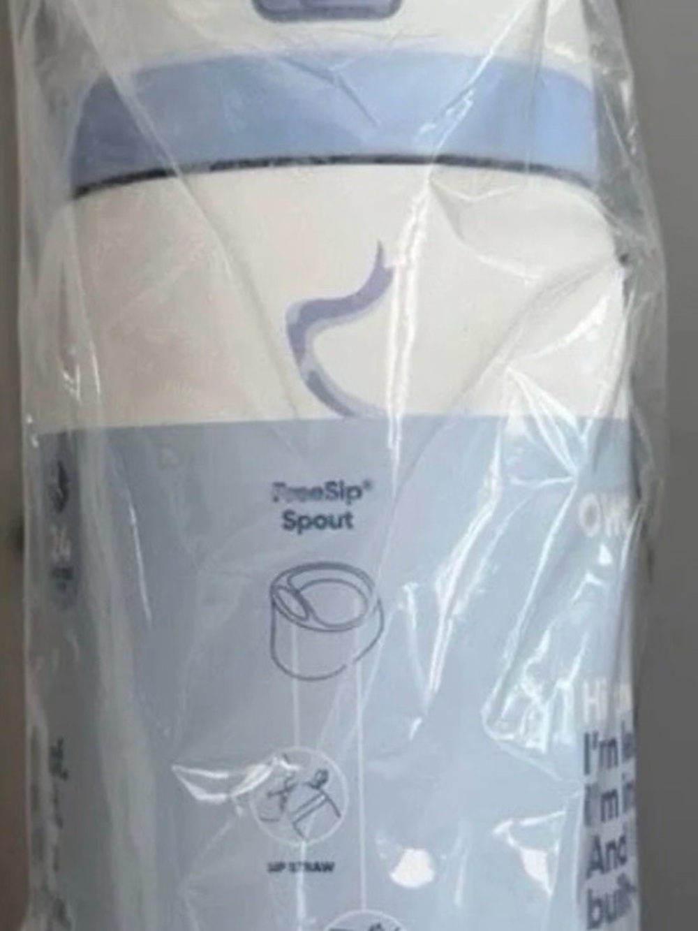 Owala water bottle tied and true blue bows 32 oz freesip uo exclusive - Picture 10 of 12